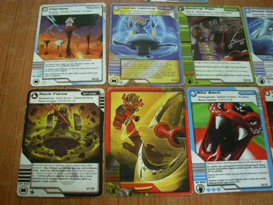 Картки Ніндзяго З аукціону