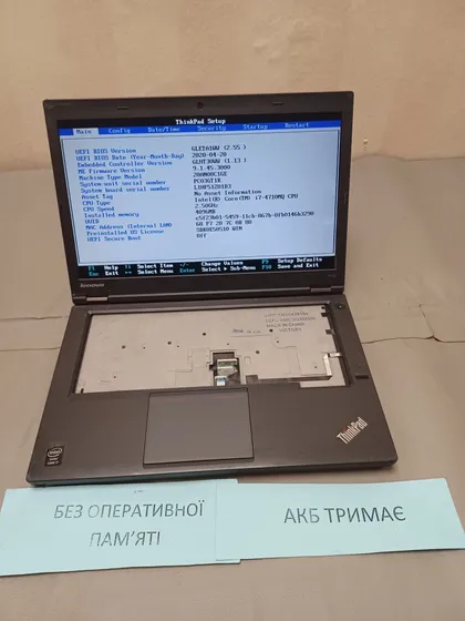 фото, 1241 LENOVO THINKPAD T440P  core I7-4710MQ  НІМЕЧЧИНА