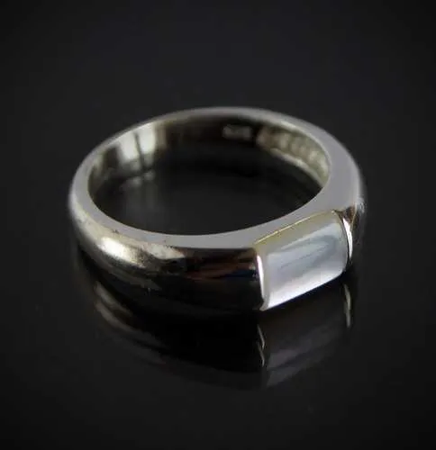 Каблучка кілечко з адуляром срібло 925 проби Germany Ціна