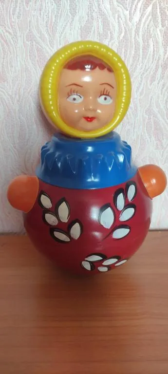 Неваляшка кукла СССР качается как надо с приятным звуком 22см nt849 Ціна