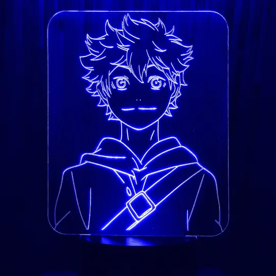 Акриловий світильник-нічник Хініта Шоє синій tty-n000338 Ціна