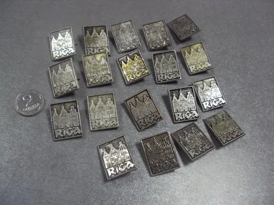 знак рига архитектура лот 19 шт №1476 Ціна