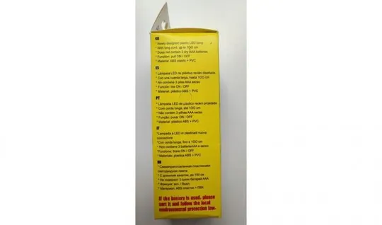 Світлодіодна лампочка на шнурку x-balog bl-15418 Де купити