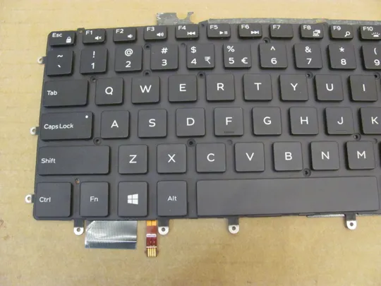 Купити номер0916-7 клавіатура Keyboard з підсвіткою 0WDHC2 02JGWG для Dell XPS 15 7590 9550 9560 9570 Inspiron 7568 2-in-1 7558 Precision 5510 5520 5530 5540 оригінал