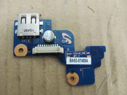 номер0342-12 плата USB кнопка вкл BA92-07488A для SAMSUNG E3520 RV511 RV509 плата кнопка вкл Плата кнопки включеня Кнопкова плата Кнопковий модуль Плата управління кнопками, Плата кнопки живлення Laptop Power button board usb board Ціна