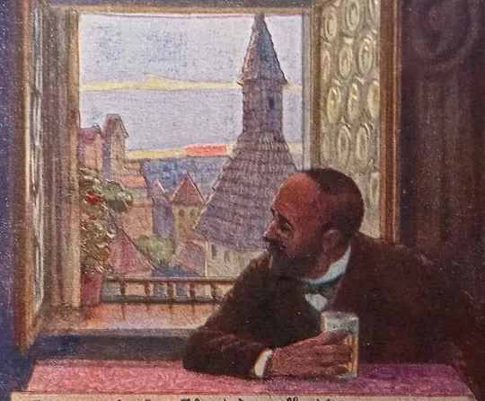 Купити Поштова картка Пиво Gaudeamus igitur, DSchV, 1920-ті Австро-Угорщина tN06