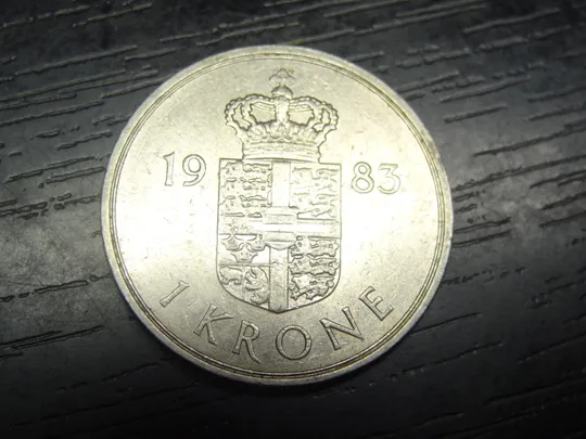 1 крона 1983 Данія Ціна