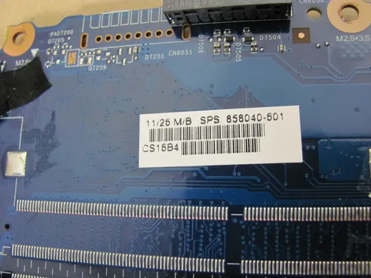 435-8 материнська плата РОБОЧА  6050A2823301 858040-601 SR2KN Celeron N3060 для   HP  Pavilion  14-AM 14-A   оригінал Інтернет-аукціон