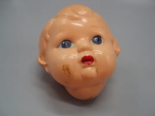 Кукла пупсик целлулоид ОХК ссср куколка пупс рельефные волоссы высота 28 см №15633 Продаж