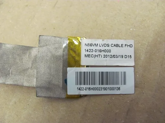 551-24 шлейф 1422-016H000 для ASUS N56V8 N56D N56VM N56JR N56 оригінал З аукціону