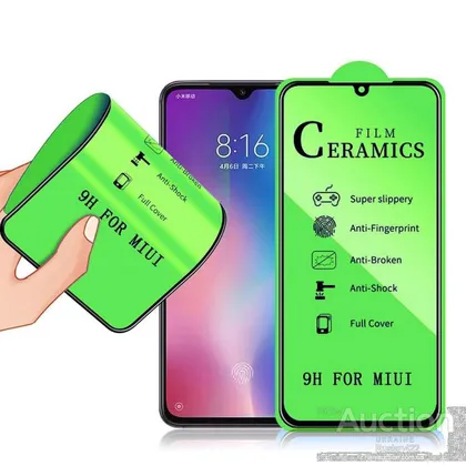 фото, Защитное стекло для Xiaomi Redmi Note 8 Ceramics Film гнучке скло