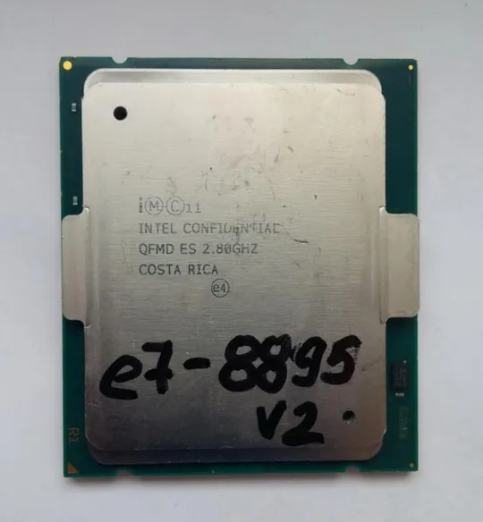 15 ядер / 30 потоков процессор Intel Xeon QFMD ES E7-8895 V2 15C/30HT s2011 R1 Вживане Ціна