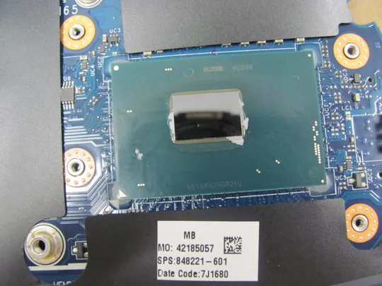 802-5 материнська плата APW50 LA-C381P 848221-001 SR2FU  i7-6820HQ  для HP Zbook 15 G3 G4 оригінал Недорого