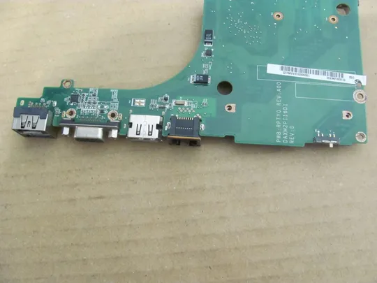 номер0189-18 плата USB LAN VGA HDMI DAXM2PI16D1 для Dell Precision M6500 оригінал З аукціону