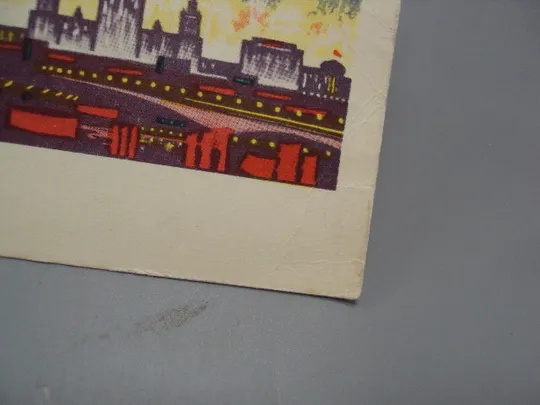 Открытка Слава Октябрю! салют 1964 год художник Ряховский редактор Бальчевский лот 2 шт №16067 Продаж