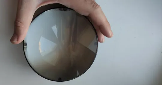 Большое Увеличительное стекло лупа ссср диаметр 11 см  bp464 З аукціону