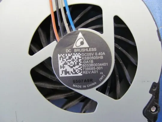 №107-4 Вентилятор (кулер, FAN) 6033B0034401 6033B0034402 для HP PROBOOK 650 G1 оригінал З аукціону