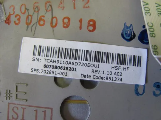 52-8 Кришка панель палмрест 6070B0638201 для HP FOLIO 9470m оригінал Продаж