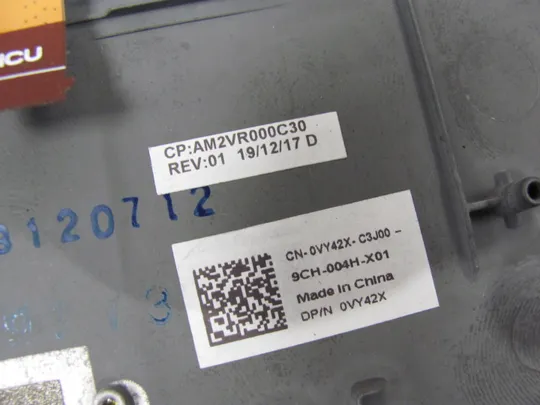 382-13 панель палмрест 0VY42X AM2VR000C30 клавіатура 09PN7T з підсвіткою робоча  для Dell Alienware M15 R3  оригінал Де купити
