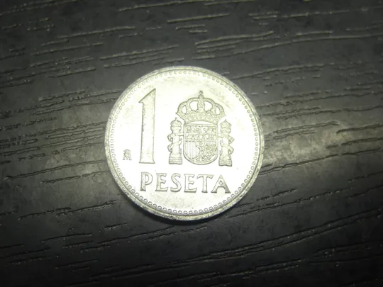 1 песета 1987 Іспанія Ціна