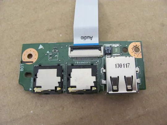 530-16 плата USB AUDIO 69N0NZB10A01 60-NGK101000 для Asus P55VA P55 оригінал Де купити