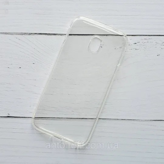 Купити Чохол Samsung J330F Galaxy J3 2017 для телефону прозорий силіконовий