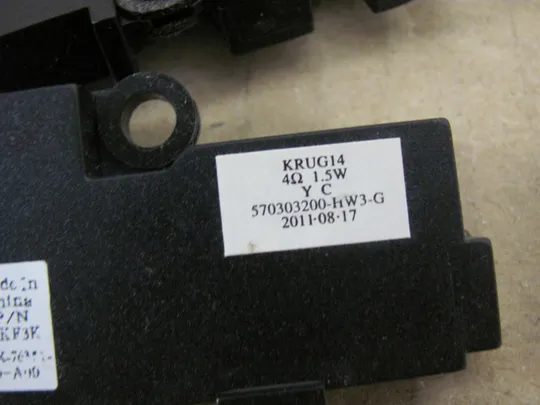 номер0285-32 динаміки dynamics 09KF3K 570303200-HW3-G для DELL LATITUDE E5420 оригінал Де купити