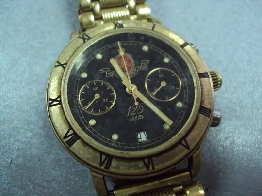 часы наручные циферблат механизм полет 125 лет николай 2 №223 Інтернет-аукціон