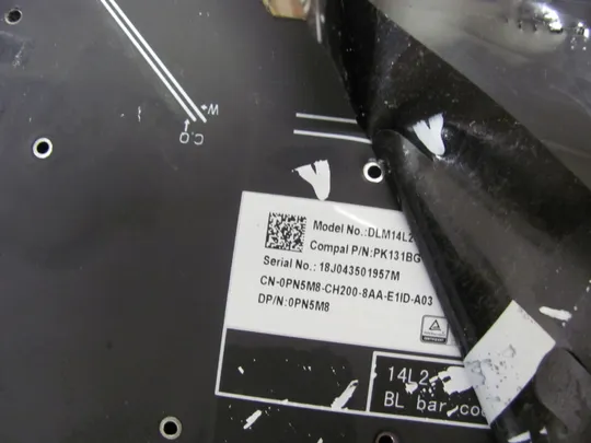 номер0954-9 клавіатура ДОНОР 0PN5M8  для DELL XPS 15 7590 9550 9560 9570 Inspiron 7568 2-in-1 7558 Precision 5510 5520 5530 5540  оригінал Інтернет-аукціон