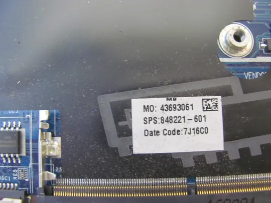 номер0966-2 материнська плата Mainboard Материнка Основна плата Системна плата Плата системи Laptop motherboard мамка  ноутбучна плата APW50 LA-C381P 848221-001 SR2FU i7-6820HQ для HP Zbook 15 G3 G4 оригінал Де купити