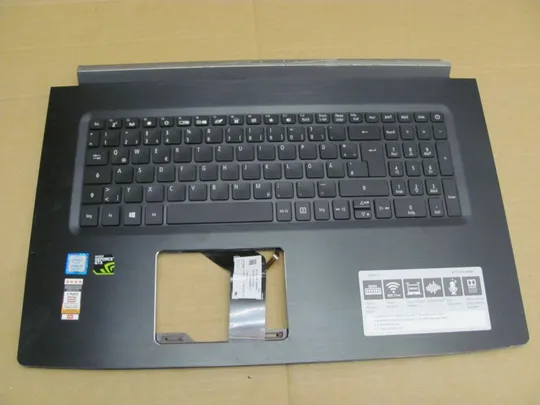 560-2 Кришка панель палмрест клавіатура AM210000600 для Acer Aspire 7 A717 A717-72G A717-71G оригінал Ціна
