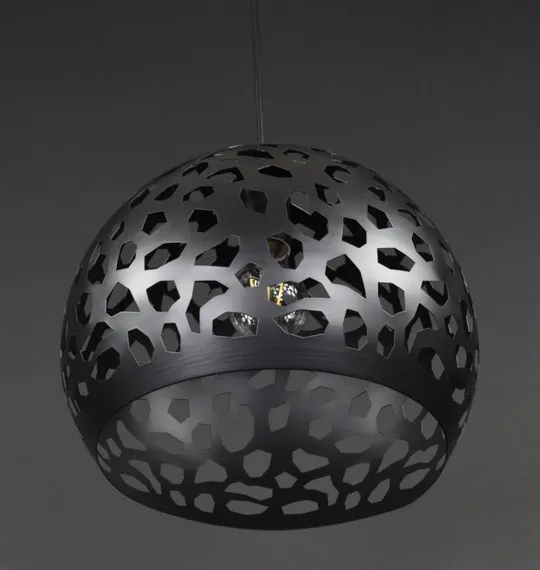 Люстра подвесная на 1 лампочку 27803 Черный 30-200х30х30 см. Характеристики