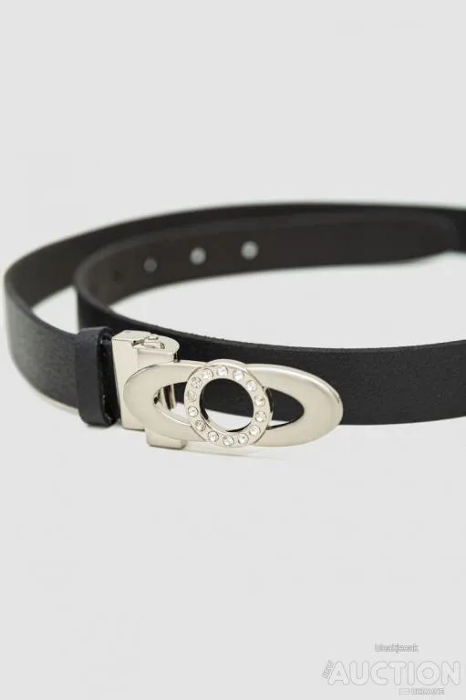 Ремень женский, цвет черный, 196R25COG-1 Продаж