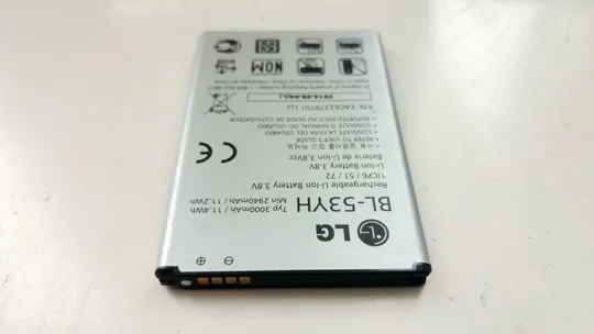 оригинальный литий-ионный аккумулятор li-Ion Battery Typ 3000mah BL-53YH для LG G3 Де купити