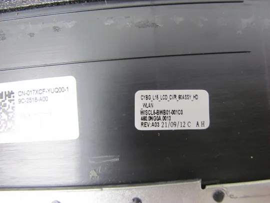 820-7 кришка матриці 017XCF 460.0NG0A.0013 для DELL Latitude 3520 оригінал Інструкція