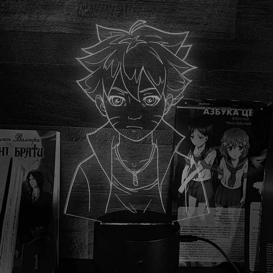 Акриловий світильник-нічник Баруто білий tty-n002092 Ціна