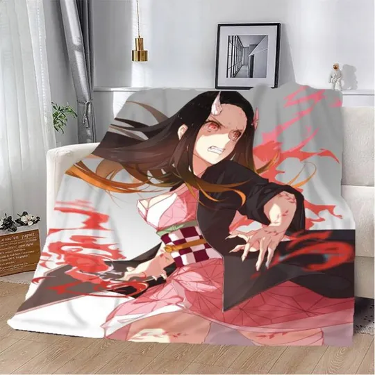 Плед 3D Незуко Аниме 20222447_B 12253 135х160 см Ціна