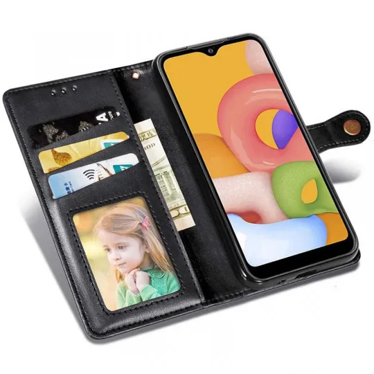 Кожаный чехол книжка GETMAN Gallant (PU) для ZTE Blade V2020 Smart З аукціону