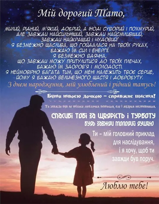 Плед 3D со своими пожеланиями &quot;Теплий дотик батьківських рук&quot; папе 20222522_B 11912 135х160 см Ціна