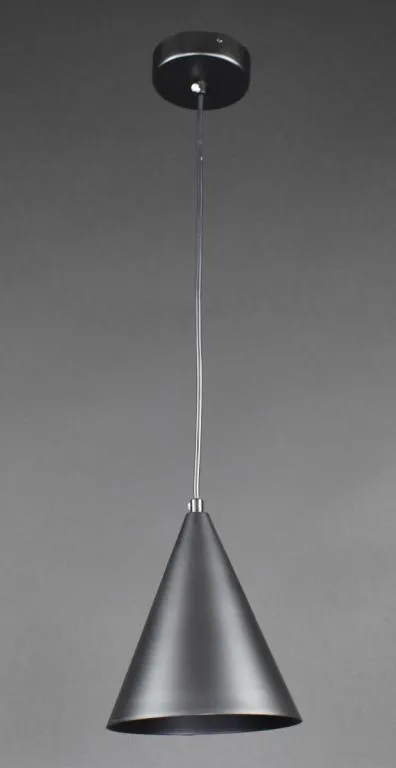 Люстра подвесная LOFT на 1 лампочку 27597 Черный 25-190х17х17 см. Ціна