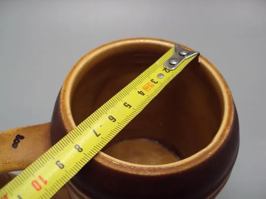 Пивной бокал фарфор клеймо К 5634 кружка пивная охота олень глухарь высота 14,4 см №20 Недорого