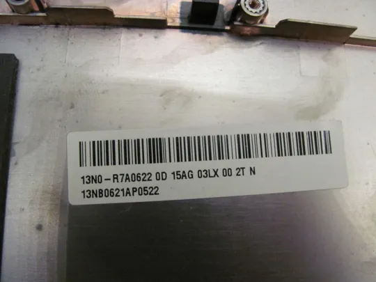 фото 13, 554-26 Кришка дно піддон корпуса 13N0-R7A0622 для ASUS R556L X555LA, X555L, R556LA, F555L оригінал