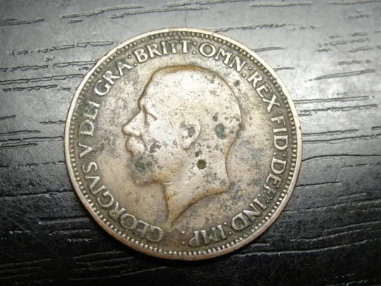 Купити 1/2 пенні 1928 Британія