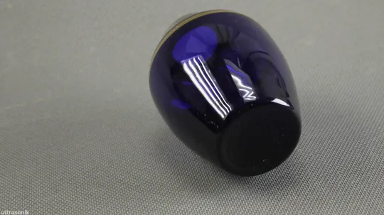 Кобальтова синя банка чайниця старе радянське кольорове скло Вживане Де купити