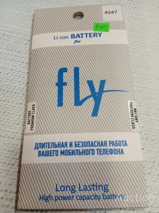 Аккумулятор (оригинал 100%) для Fly BL4247 новый Ціна