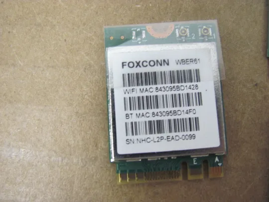 Купити 865-25 WI-FI модуль AX201NGW   для  Toshiba Dynabook Portege Tecra A40-J A40-K  оригінал