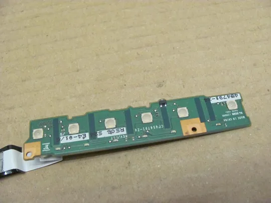 номер0131-19 плата кнопок,Плата клавіші,Кнопкова плата,Кнопковий модуль,Плата управління кнопками CP454791-Z4 для FUJITSU E780 оригінал Продаж