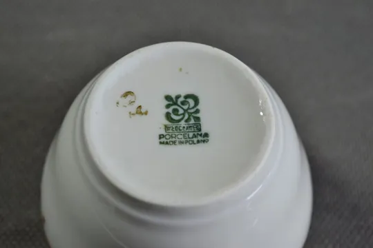 Кофейник чайник и сахарница фарфор Польша 80-е гг БУ чайник та цукорниця Де купити