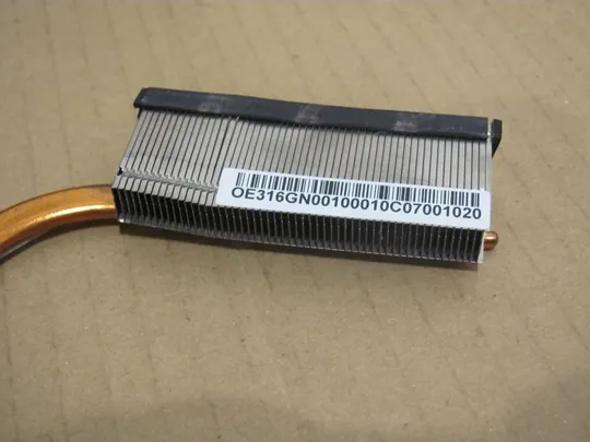 номер0284-17 термотрубка охолодження OE316GN001 для MSI CR650 Оригінал З аукціону