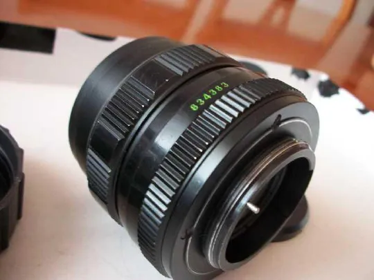 Объектив Гелиос-44М-4, M-42, передняя-задняя крышка, без царапин линзы. Oтл. З аукціону